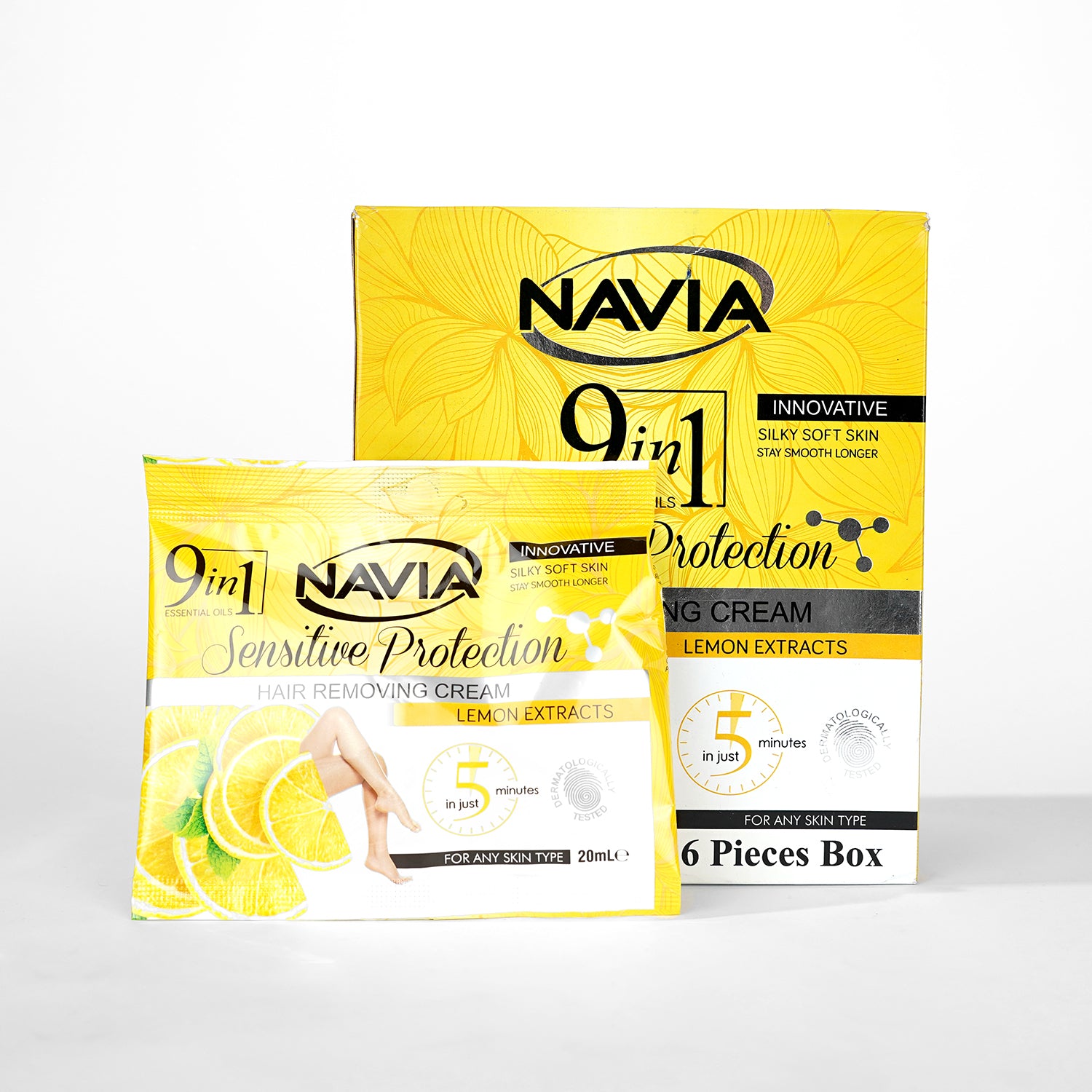 Navia Hair Removal Cream(Lemon Extracts)