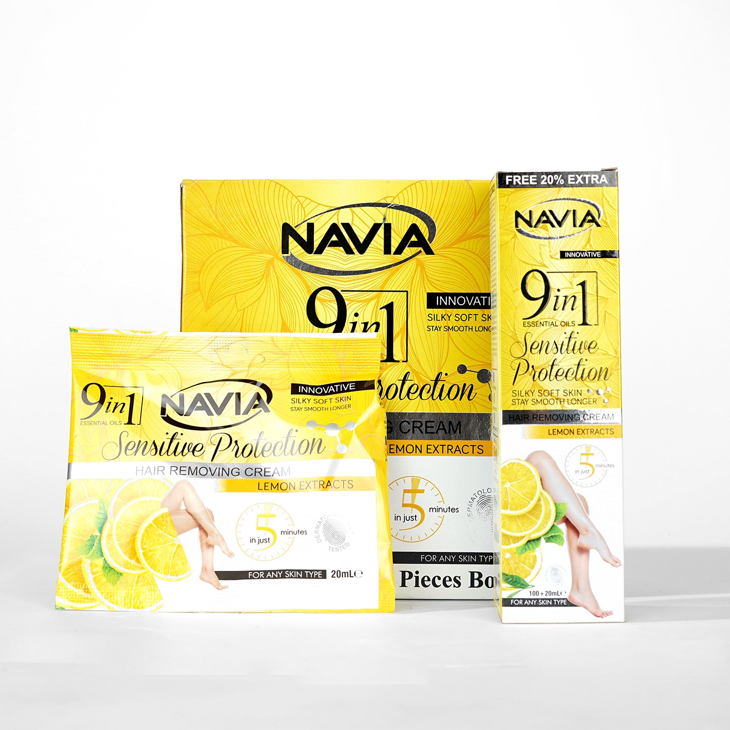 Navia Hair Removal Cream(Lemon Extracts)