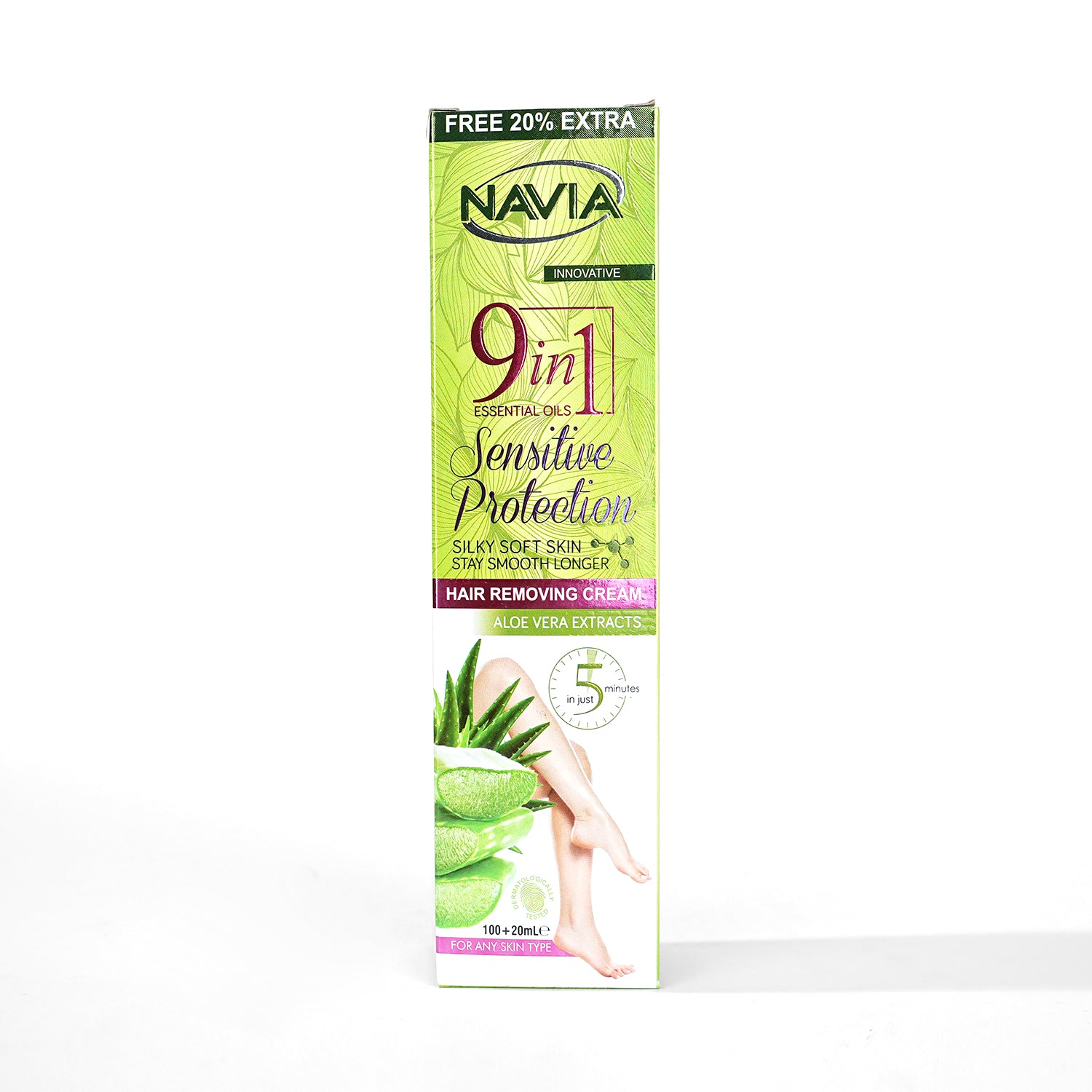 Navia Hair Removal Cream(Aloe Vera Extracts)