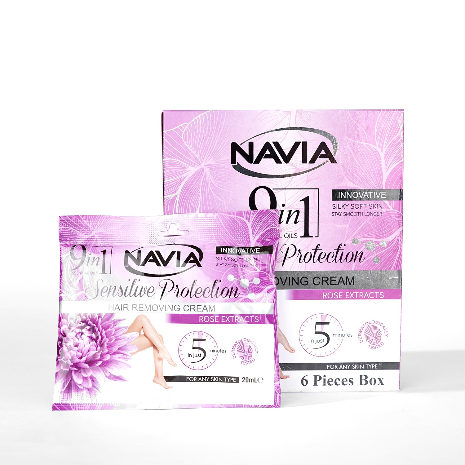 Navia Hair Removal Cream(Rose Extracts)